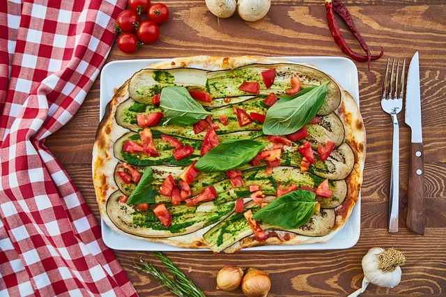 healthy pizza flatbread